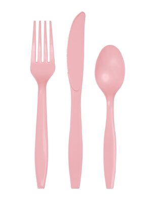 Pastel Pink Premium Cutlery