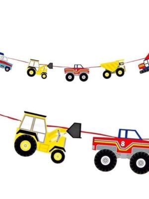 Construction Big Rig Garland