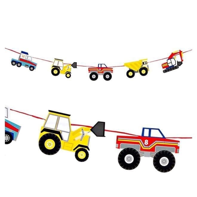 Construction Big Rig Garland