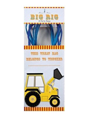 Construction Big Rig Party Bags