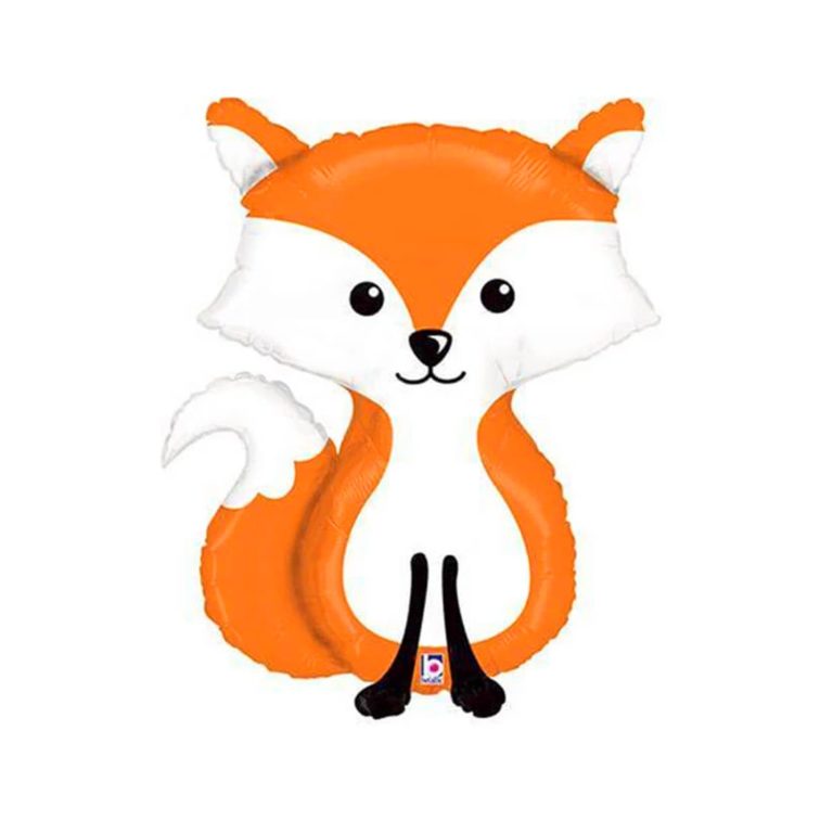 Fox Mylar Balloon