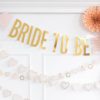 Bride To Be Heart Banner