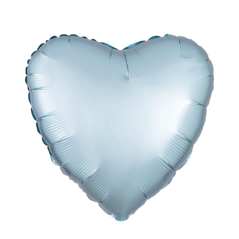 Satin Heart Mylar Balloon