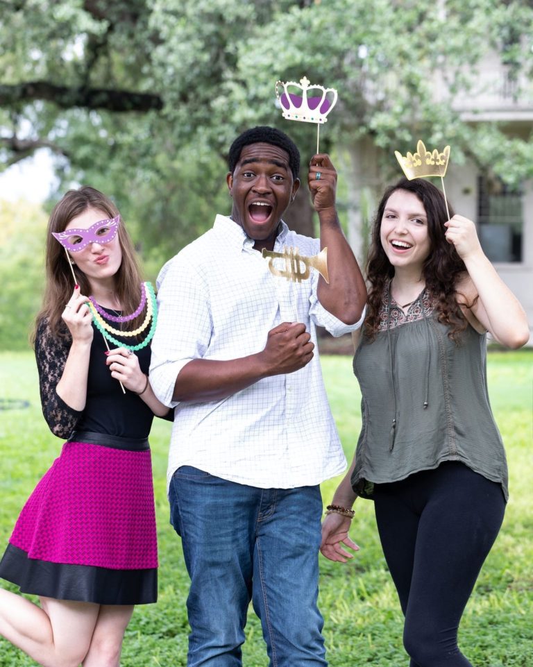 Mardi Gras Photo Props