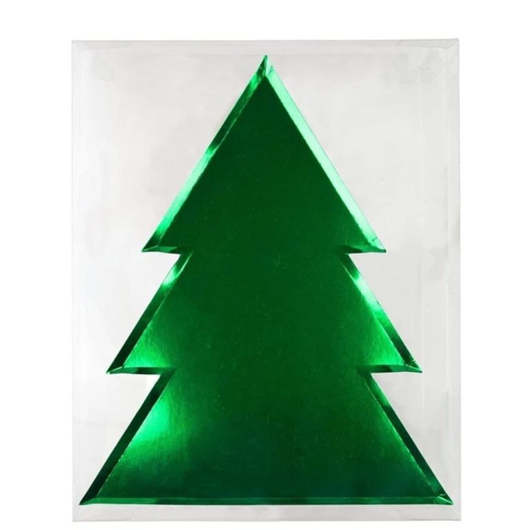 Christmas Tree Plates