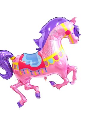 Carousel Horse Mylar Balloon