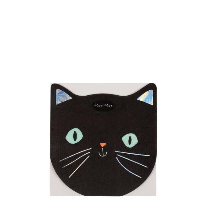 Black Cat Halloween Napkins