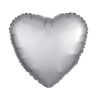 Satin Heart Mylar Balloon