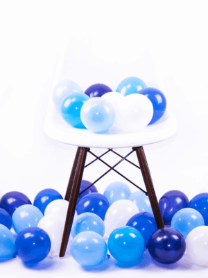 Blue Ombre Mini Balloon Mix