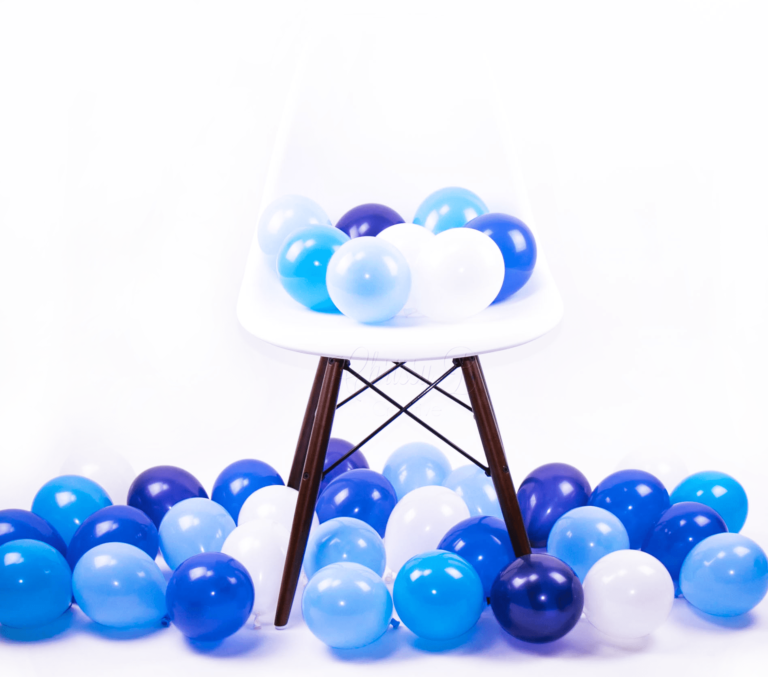 Blue Ombre Mini Balloon Mix
