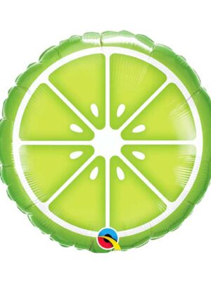 Lime Mylar Balloon