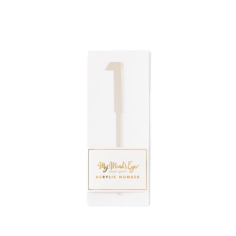 20e7e273f3efc5a342319637a16f040f87b0307d-2.jpg Silver Acrylic Cake Topper - Number 1