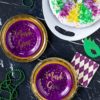 Mardi Gras Cocktail Napkins