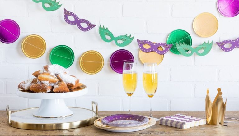 Mardi Gras Coin Banner