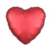 Satin Heart Mylar Balloon