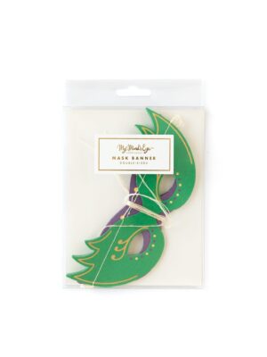 Mardi Gras Mask Banner