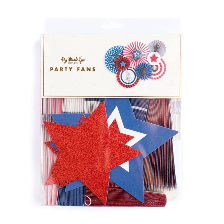Stars and Stripes Party Fans