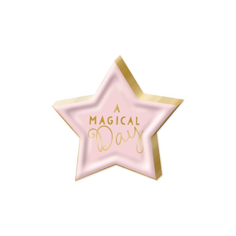 Magical Star Paper Plates