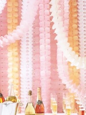 Tissue Paper Garland