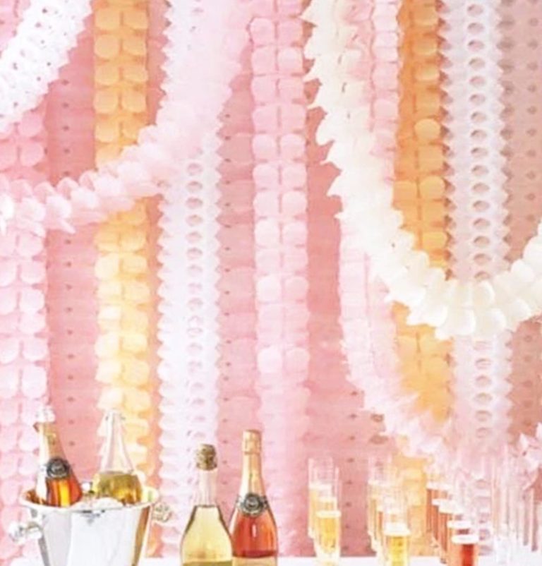 Tissue Paper Garland
