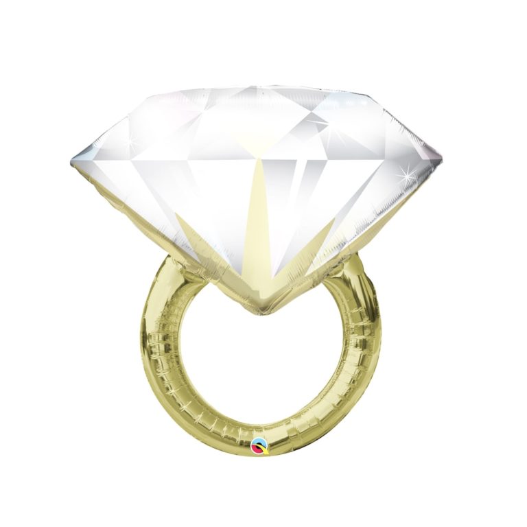 Diamond Engagement Ring Mylar - Big Rock