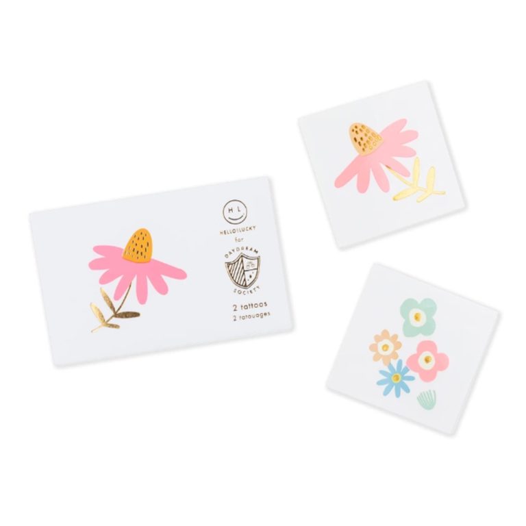 Fun Floral Tattoos
