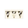 Gingham Farm Buffalo Check Pennant Banner