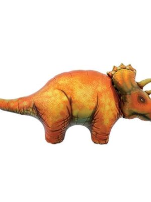 Dinosaur Triceratops Mylar Balloon