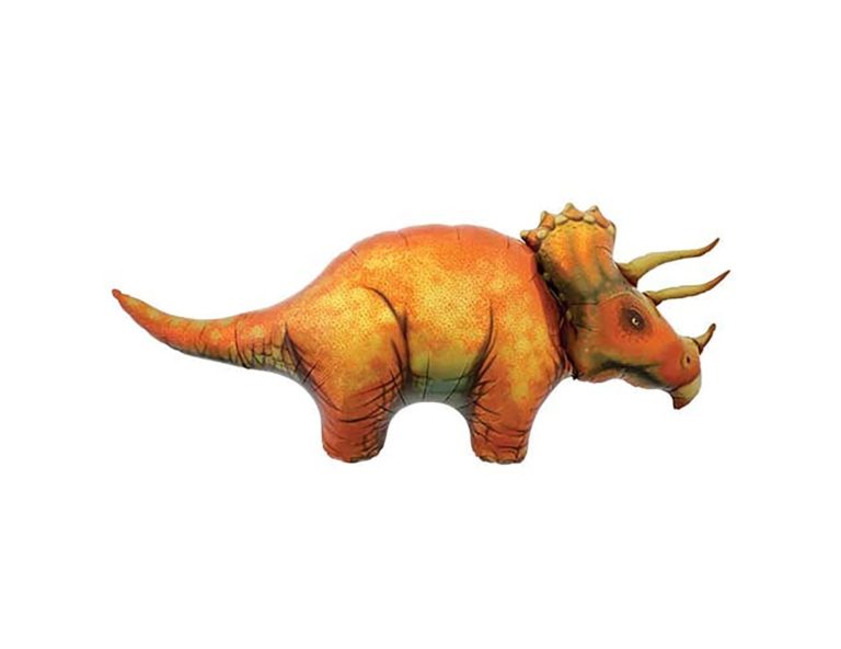 Dinosaur Triceratops Mylar Balloon