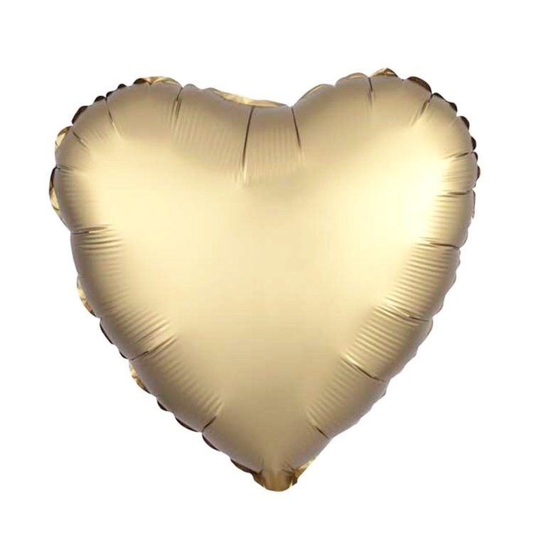 Satin Heart Mylar Balloon