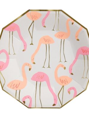 Flamingo Plates Large
