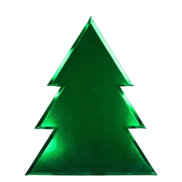Christmas Tree Plates