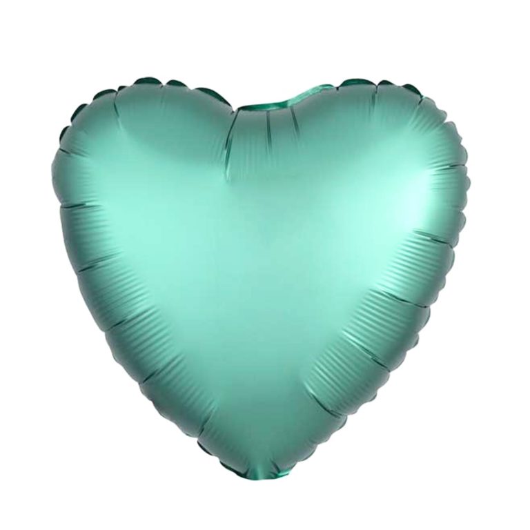 Satin Heart Mylar Balloon