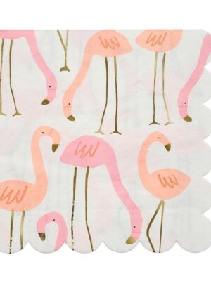 Flamingo Napkins Large