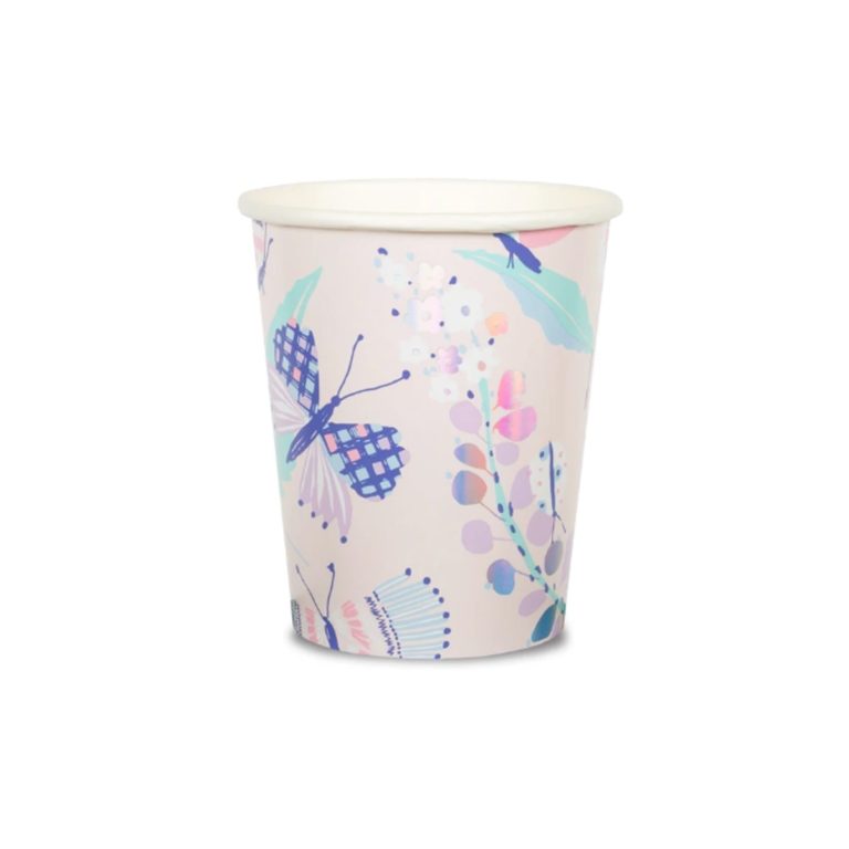 Flutter Butterfly Cups