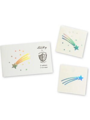 Galaxy Shooting Star Tattoos