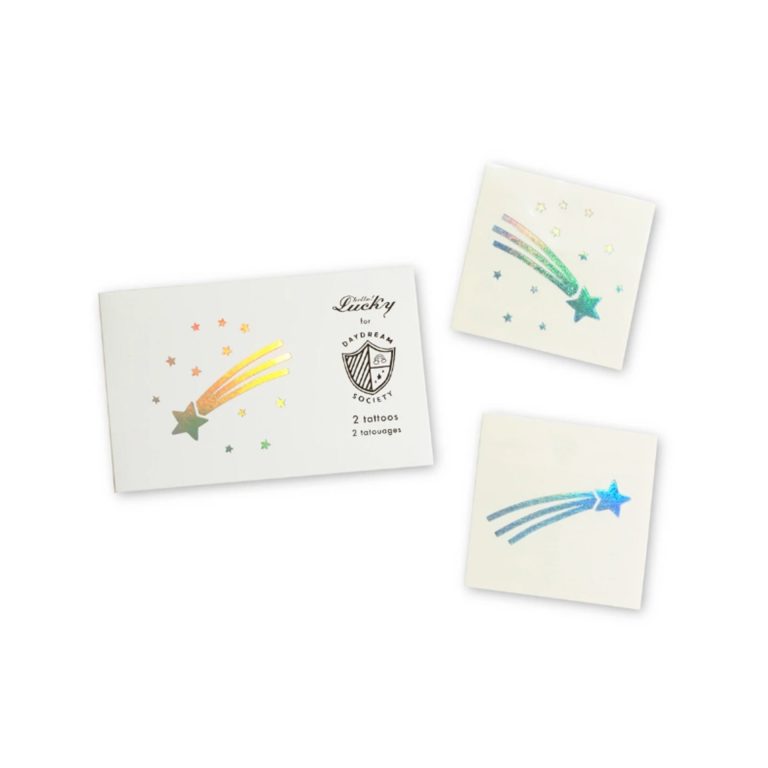 Galaxy Shooting Star Tattoos