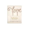 Botanical Love Wood Cake Topper
