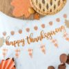 Autumn Leaf Mini Banner