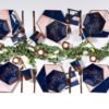 Erika - Navy Speckle Small Paper Plates