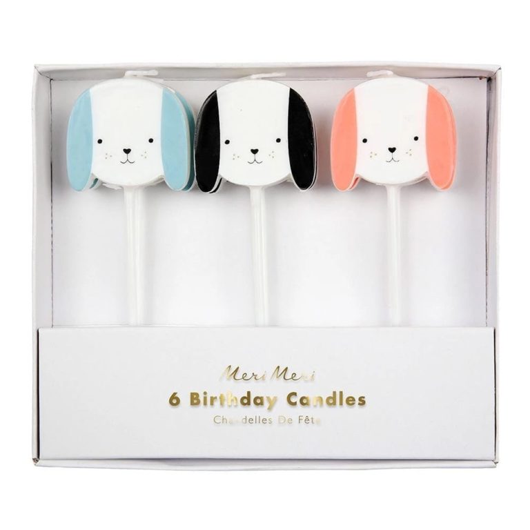 Dog Candles Set of 6