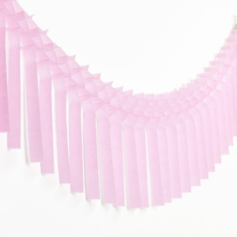 Fringe Tissue Streamer Garland