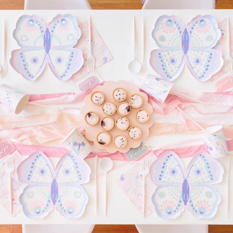 Flutter Butterfly Plates