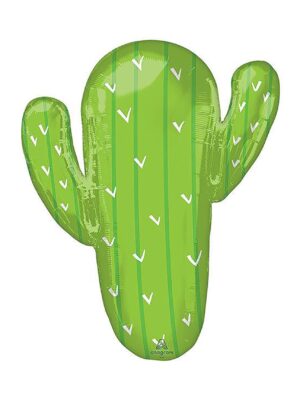 Cactus Mylar Balloon - 31 Inch