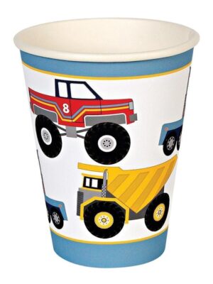 Construction Big Rig Party Cups