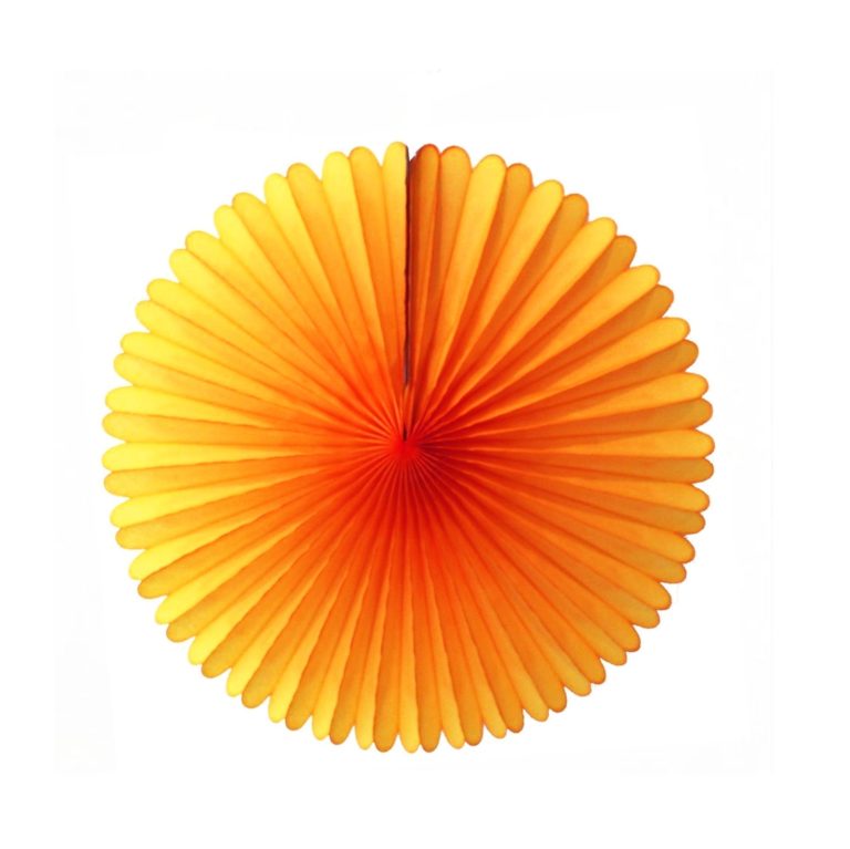 Tissue Paper Fan - 13 Inch