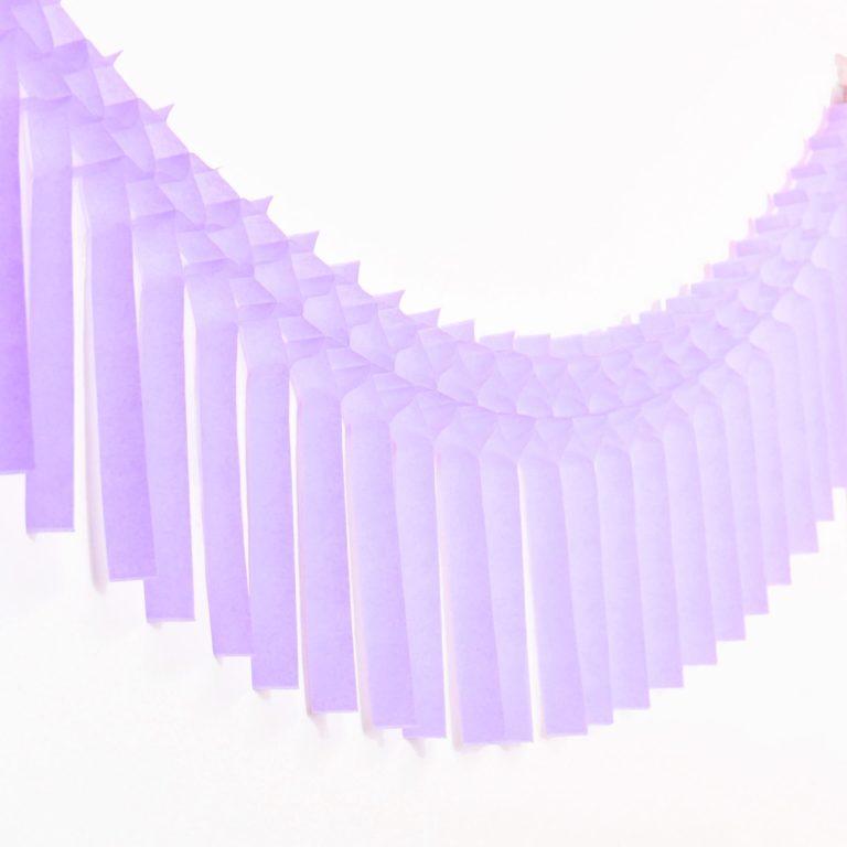 Fringe Tissue Streamer Garland