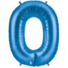 Giant Blue Number Balloon - 40 Inches