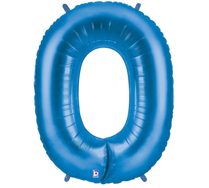 Giant Blue Number Balloon - 40 Inches