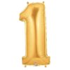 Giant Gold Number Balloon - 40 Inches
